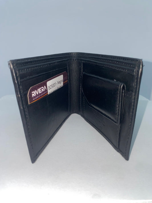 Billetera de cuero indio marca Forbro B25001