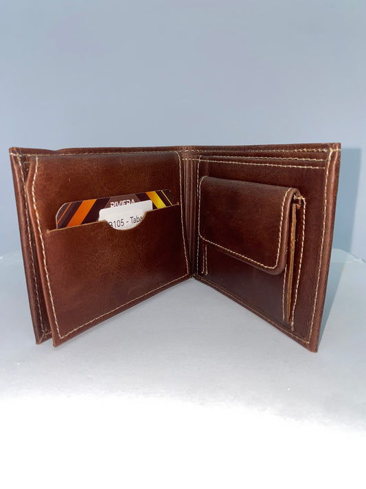 B105 - Billetera de cuero marca Gabino
