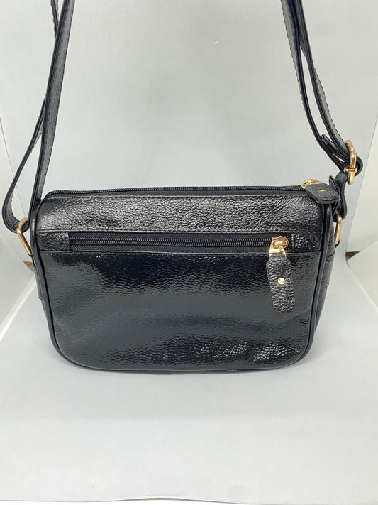 BT45 - Bolsito de cuero Tala de 3 cierres marca Quality Leather