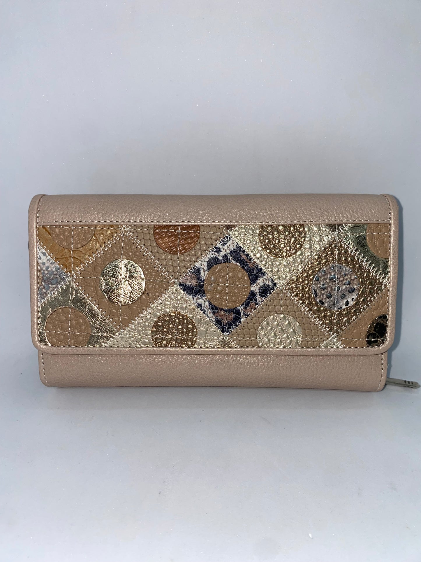WPC55 - Wallet correa de cuero Graso para dama marca Quality Leather