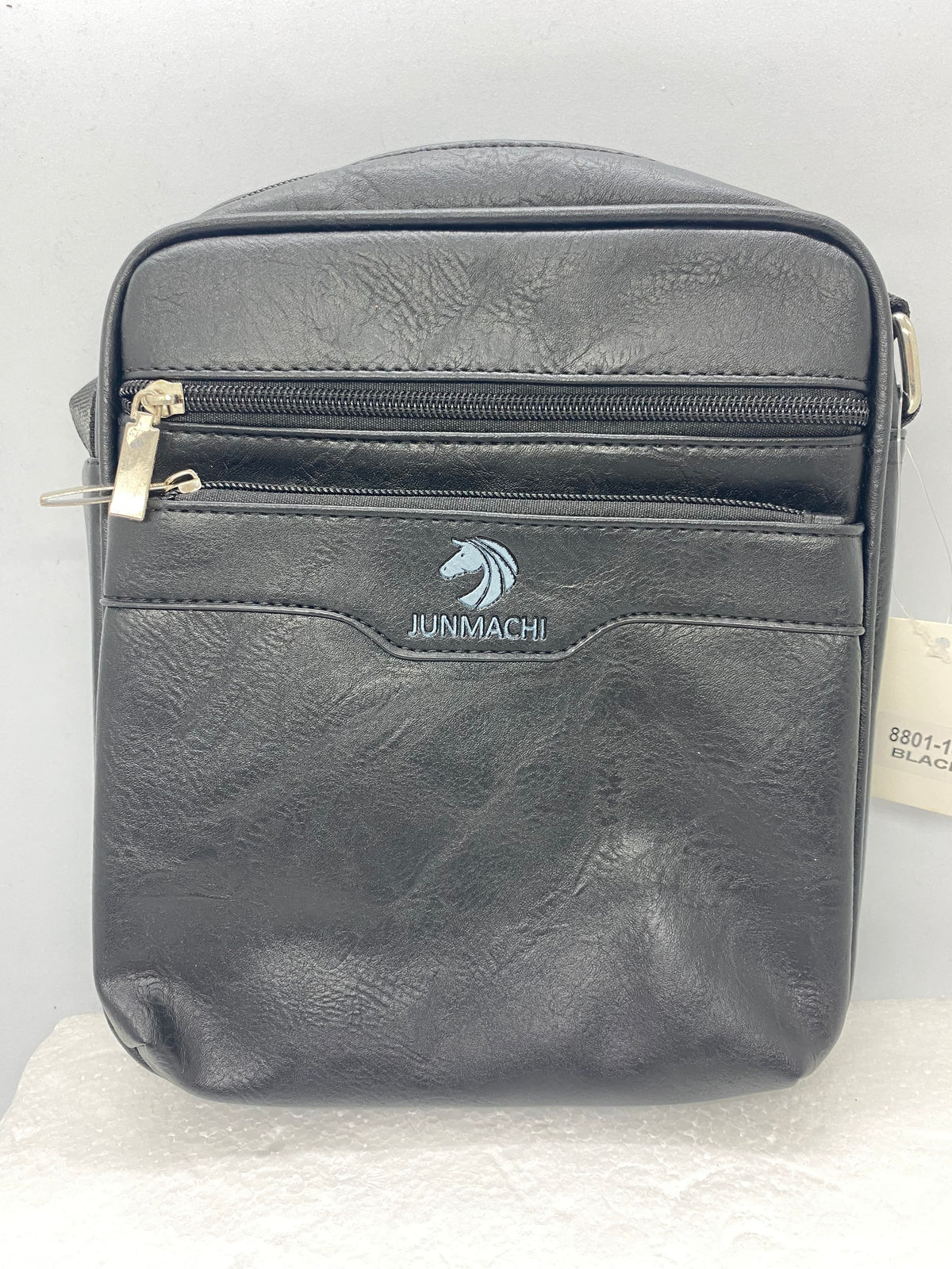JUNMACHI - Carriel mediano de cuerina marca Junmachi