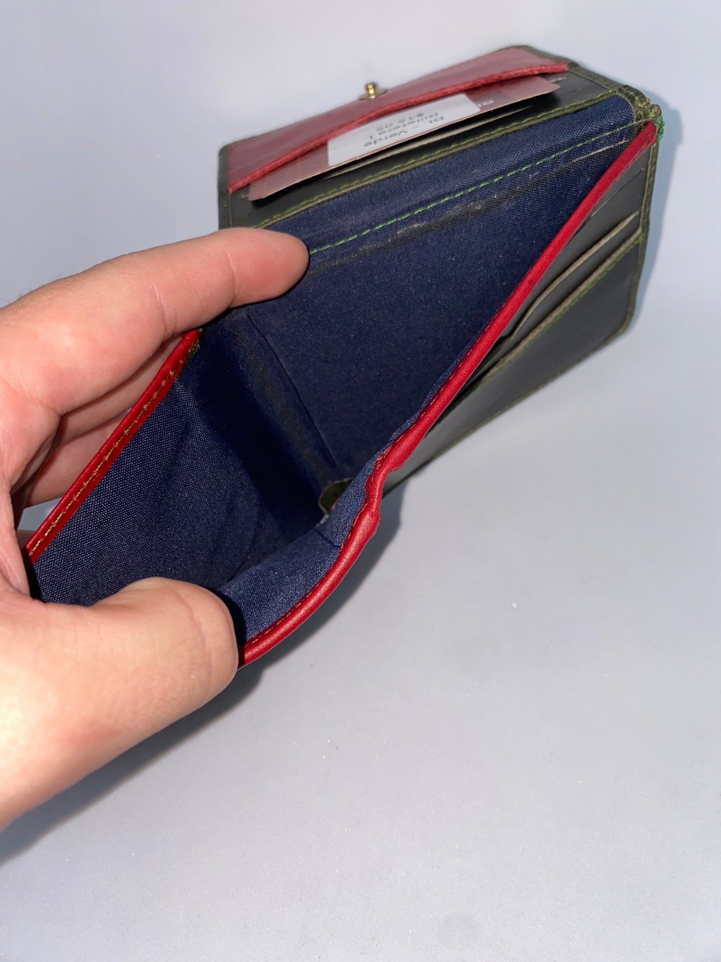 BL - Billetera de cuero Graso en forma de L marca Quality Leather