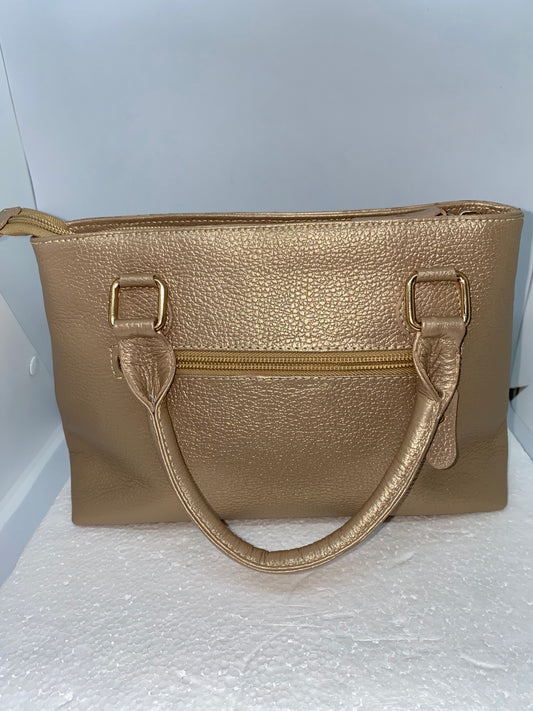 BBM53 - Bolso mini tipo baúl de cuero Graso para dama