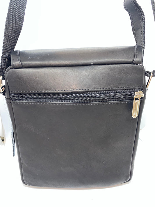 C310 - Carriel de cuero tula mediano marca Quality Leather