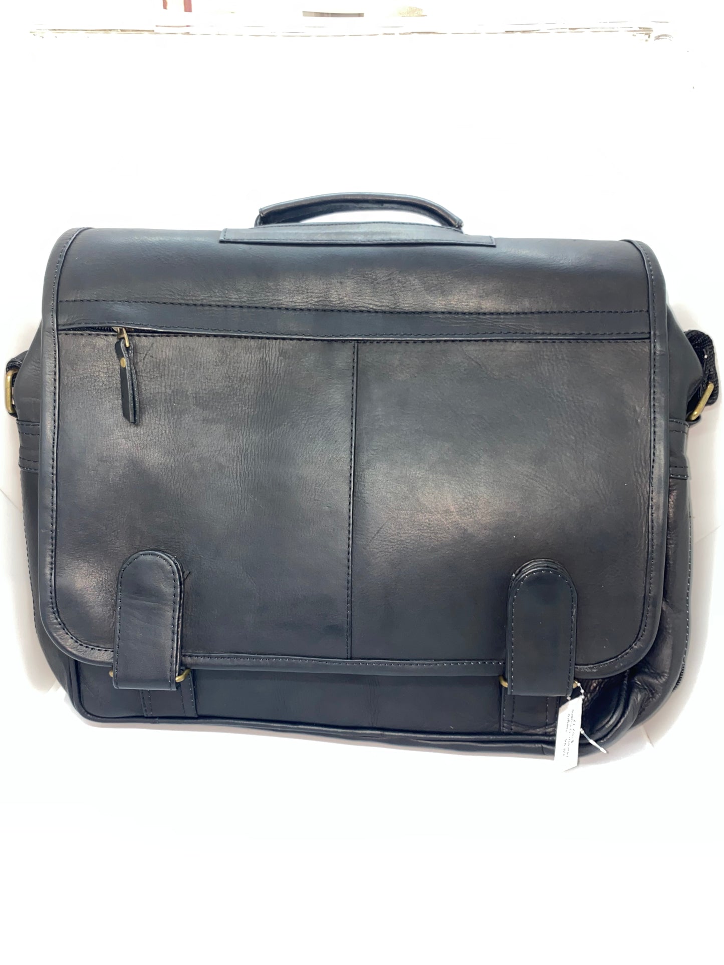 ME96 - Maletin Expandible de cuero Tula marca Quality Leather