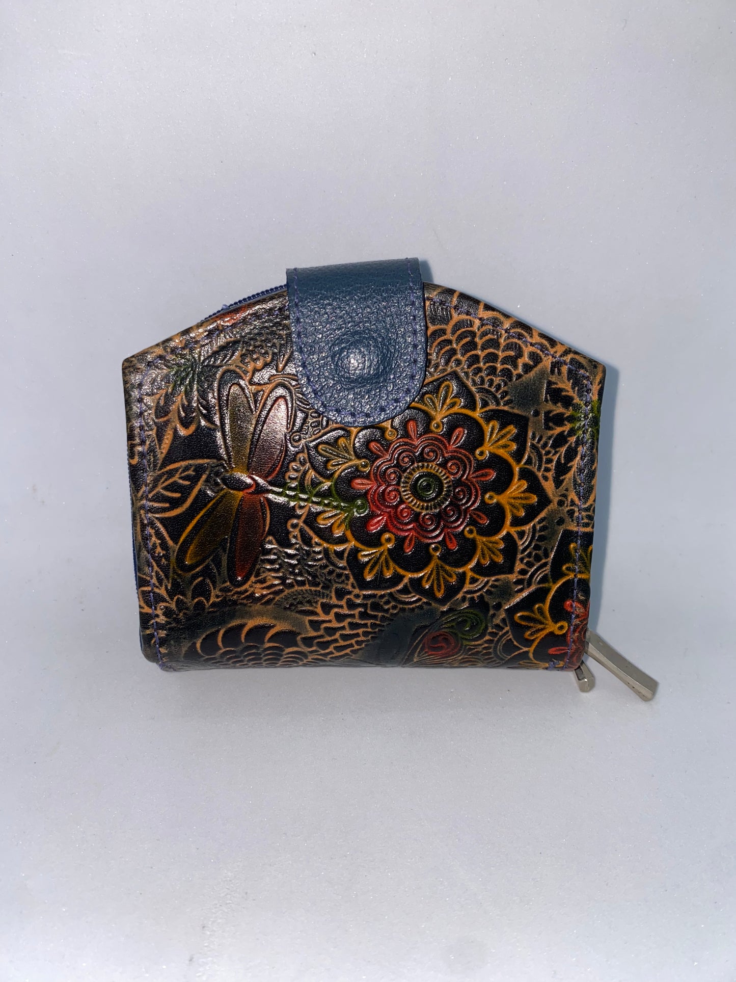WA30 - Wallet de cuero Pintada marca San Diego