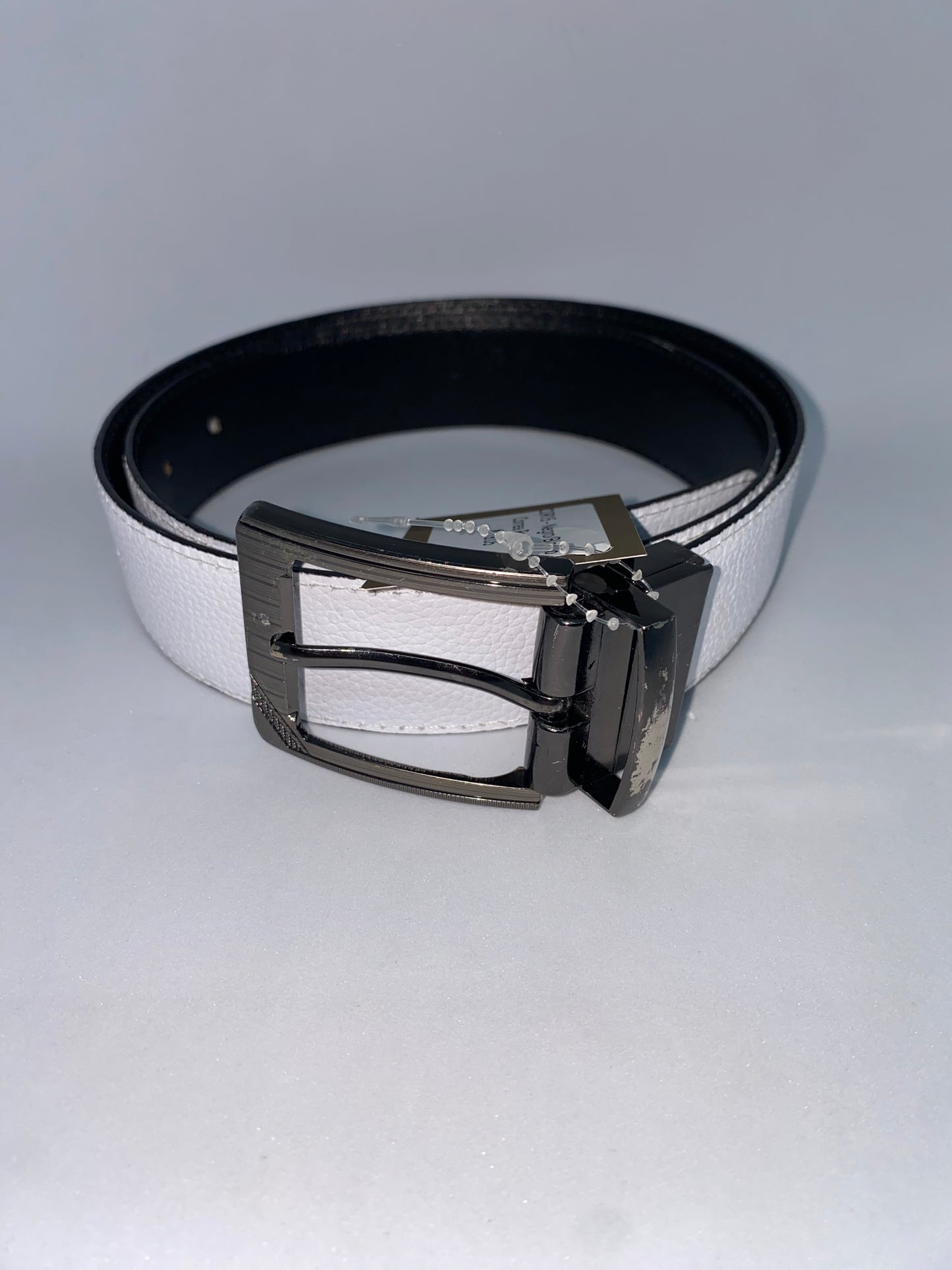 COR15 - Correa de cuero liso reversible marca Quality Leather