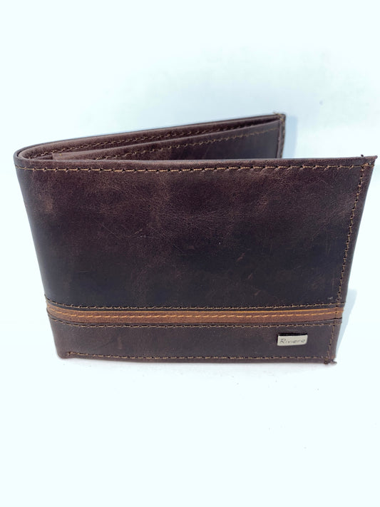 B6237 - Billetera de cuero Genuino marca Riviera