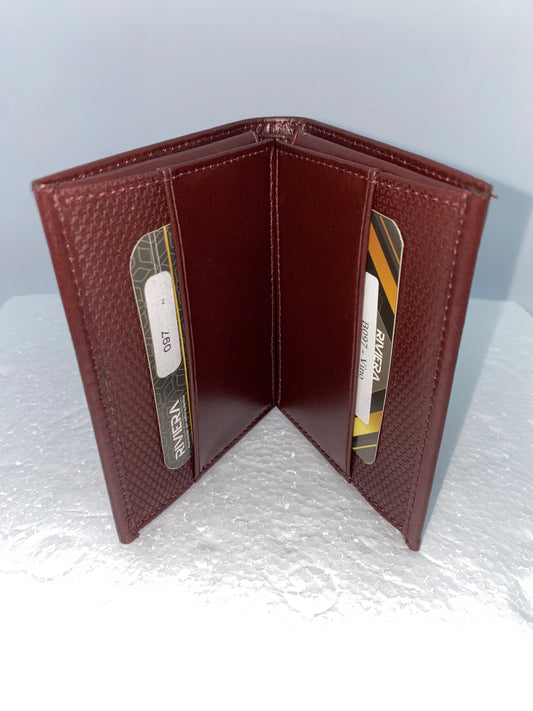 B097 - Billetera de cuero Graso marca Riviera