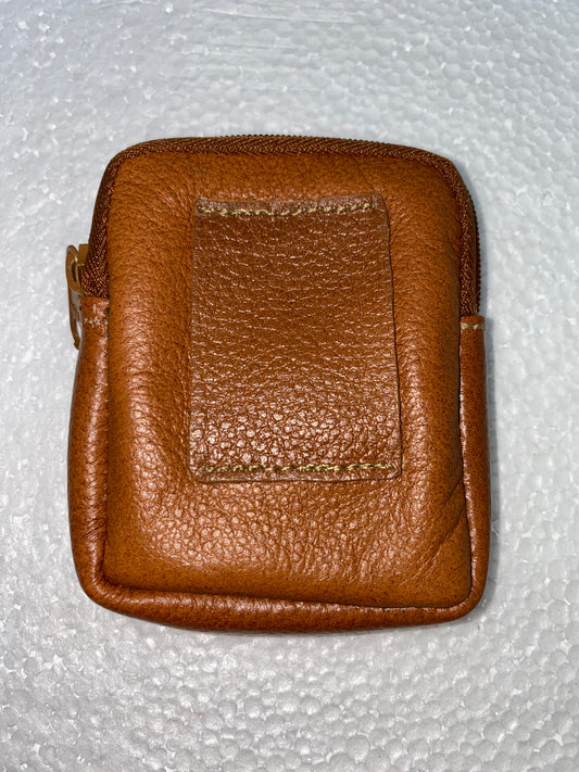 M17 - Monedero de cuero Graso de correa marca Quality Leather