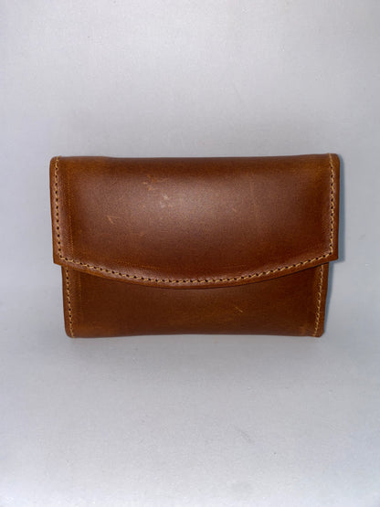 W510 - Wallet mini de cuero Graso marca Quality Leather