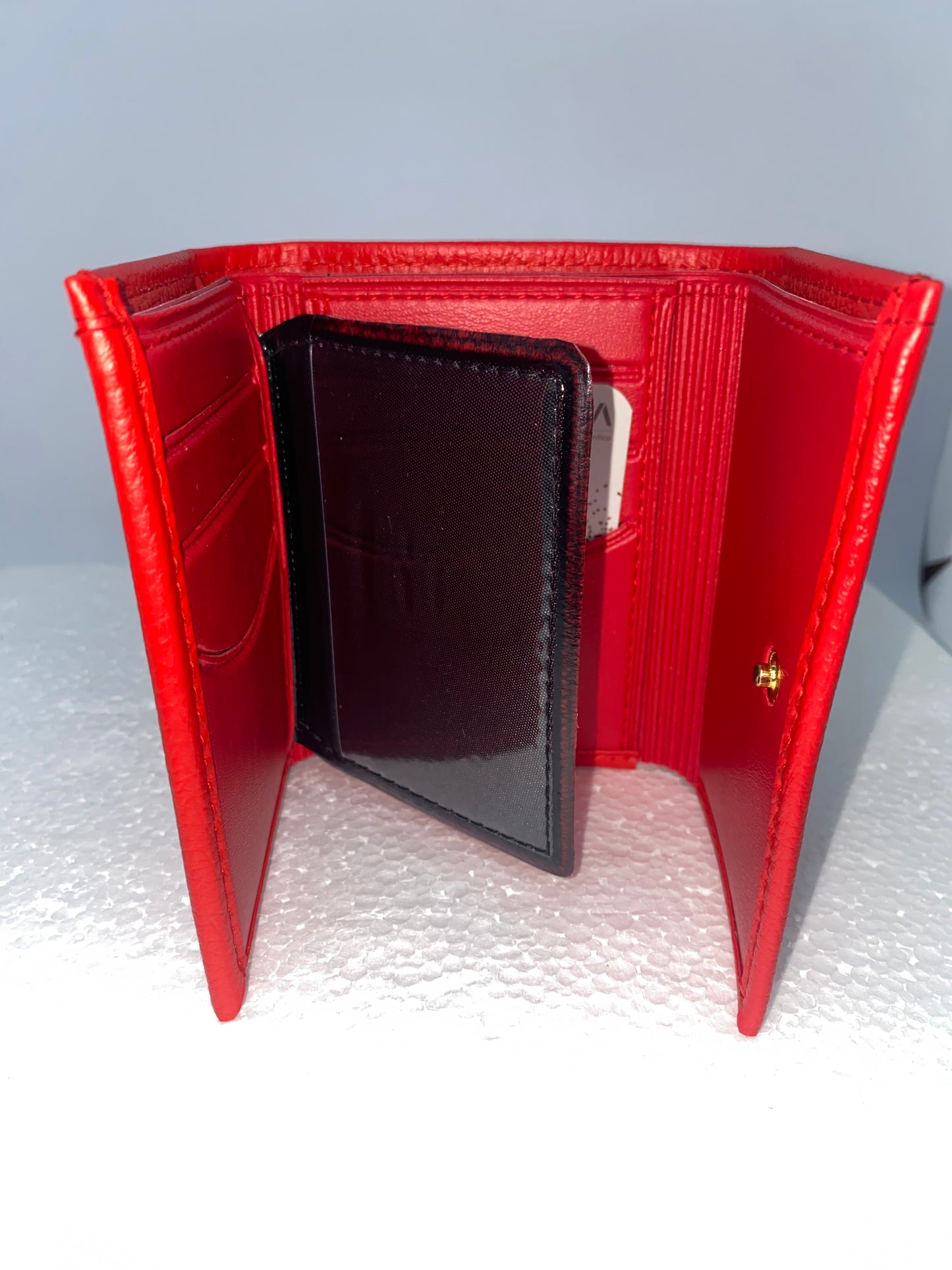W7263 - Wallet sintética para dama pequeña Marca Riviera