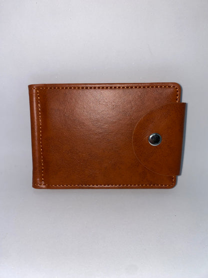 TPB01 - Tarjetero con clic para Pisa Billetes de cuerina marca Quality Leather