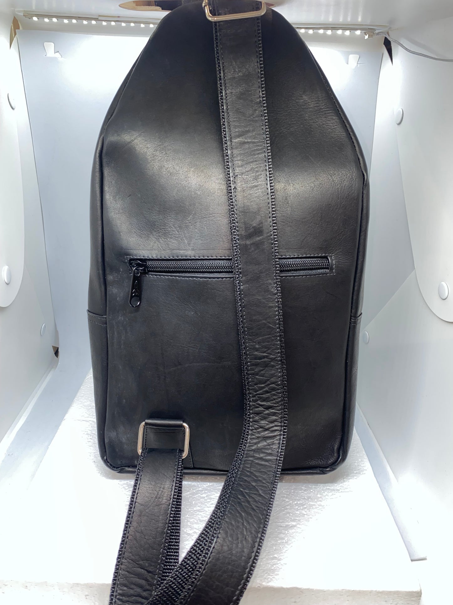P340 - Pechera de cuero tula grande marca Puro Cuero