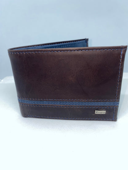 B6237 - Billetera de cuero Genuino marca Riviera