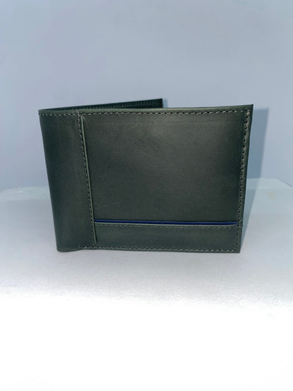 B036 - Billetera de cuero Graso marca Quality Leather