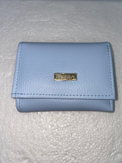 W7263 - Wallet sintética para dama pequeña Marca Riviera