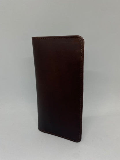 W522 - Tarjetero Porta Chequera de cuero Graso marca Quality Leather