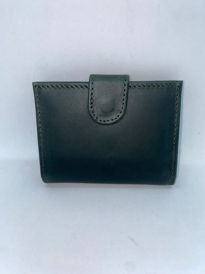 W505 - Wallet mini de cuero Graso marca Quality Leather