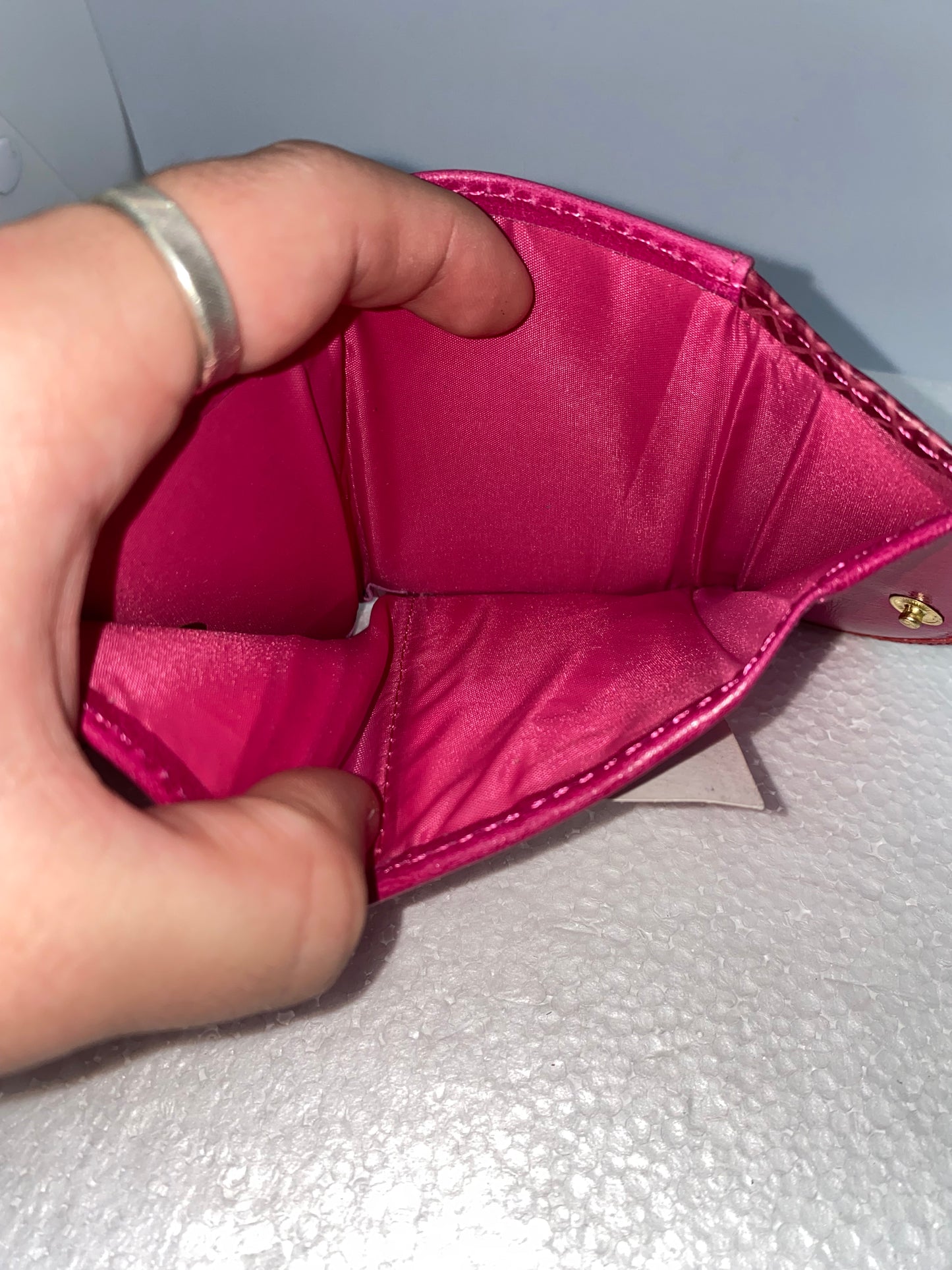 WM21 - Wallet mini de cuero para dama