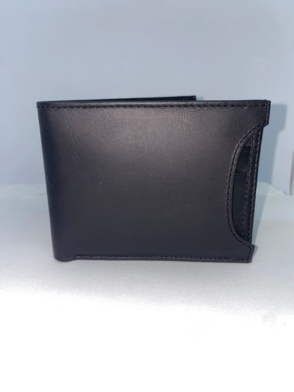 B011 - Billetera de cuero graso marca Quality Leather