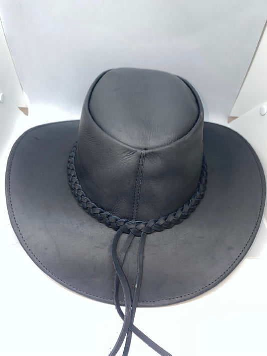 S640 - Sombrero de cuero Graso marca Quality Leather