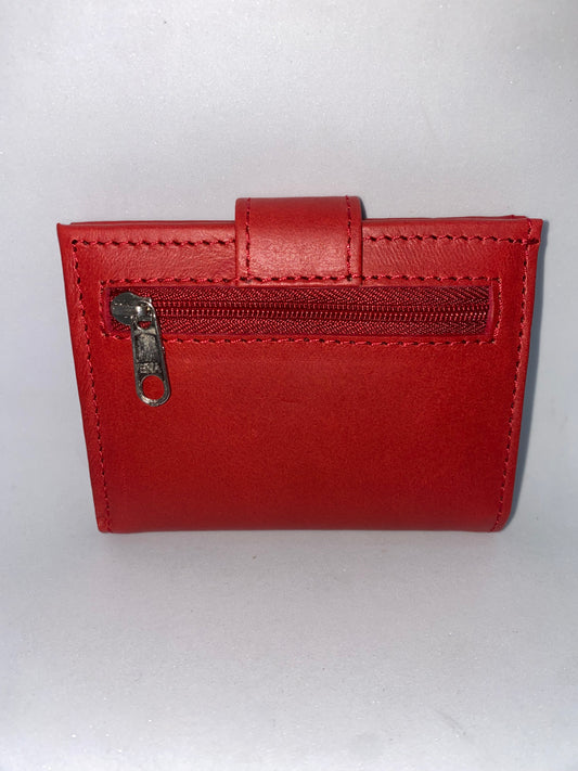 W505 - Wallet mini de cuero Graso marca Quality Leather