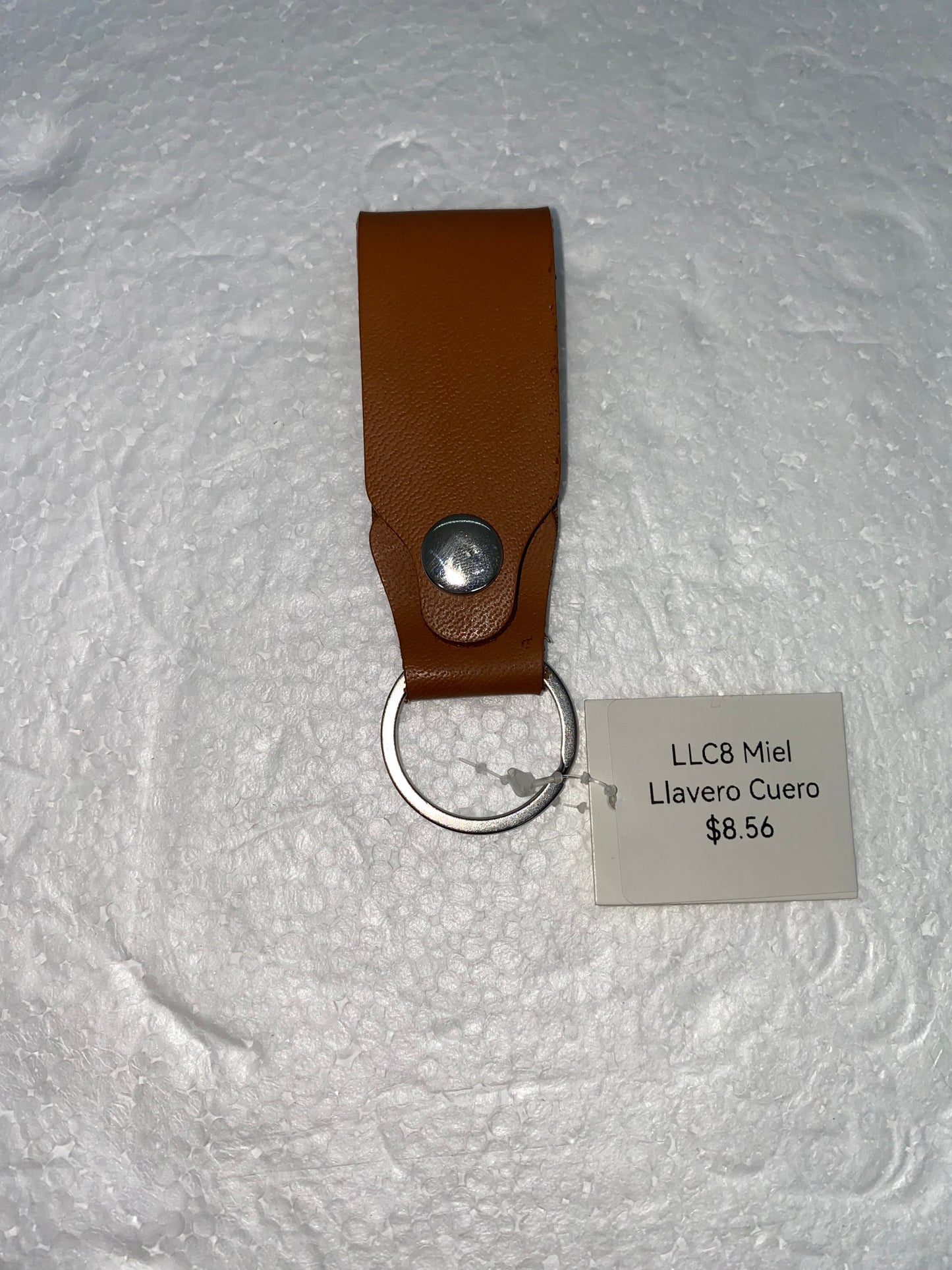 LLC8 - Llavero de cuero Marca Quality Leather