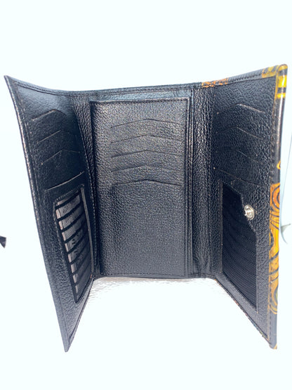 W267 - Wallet de cuero tala con diseño