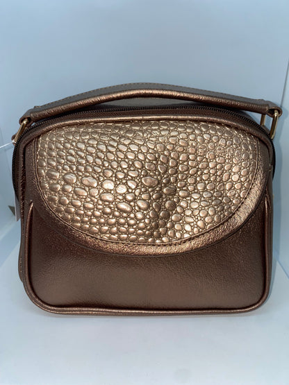 BMB53 - Bolso mini de cuero estilo Baul