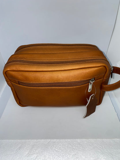 MN328 - Manicartera de cuero Tula marca Quality Leather