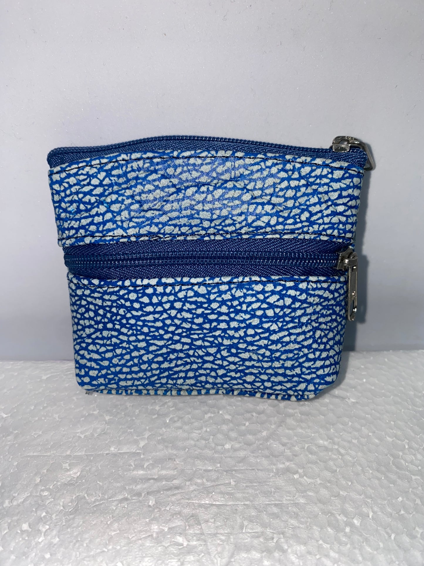 MQ10 - Monedero de cuero liso marca Quality Leather