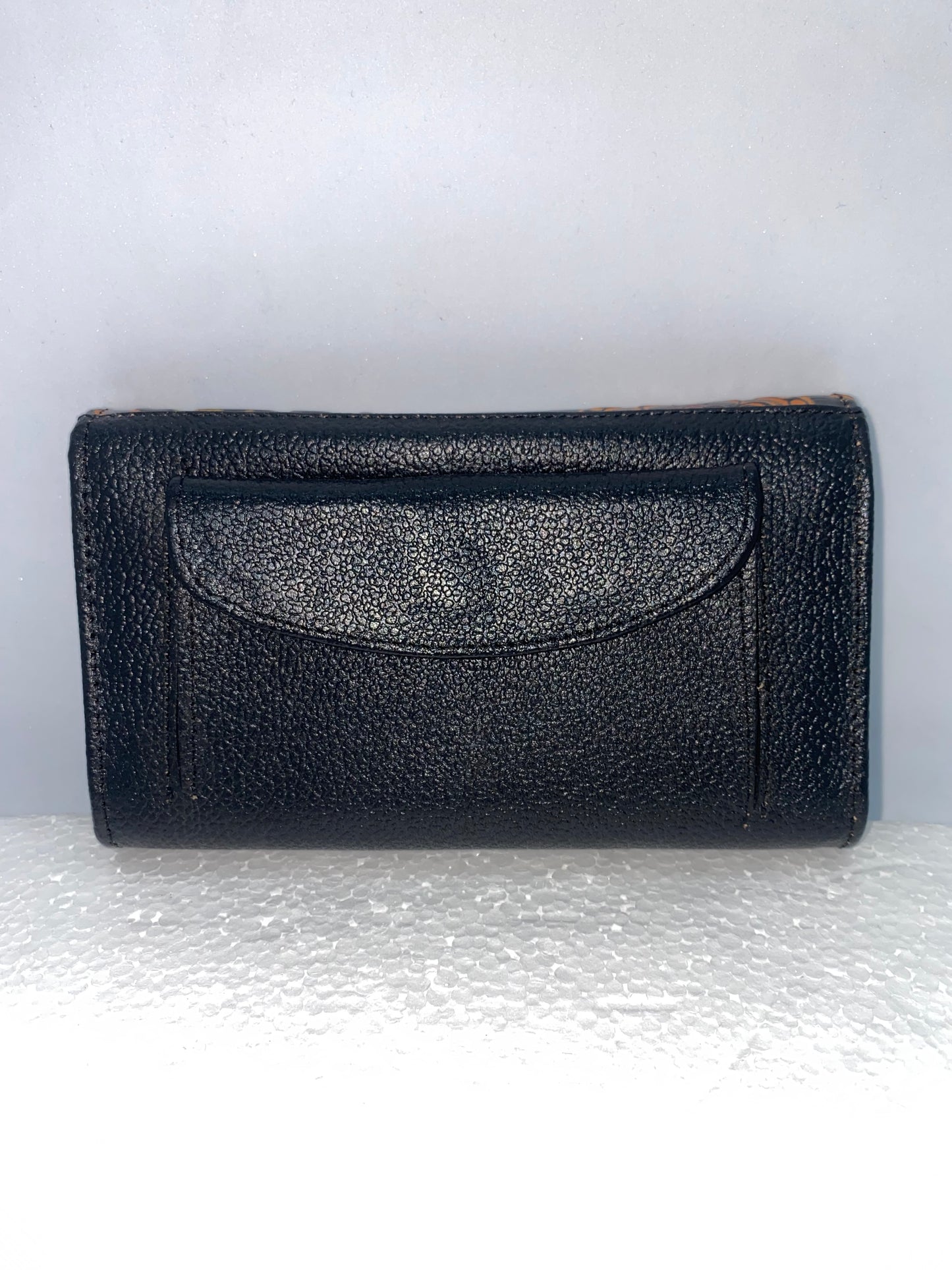 W267 - Wallet de cuero tala con diseño