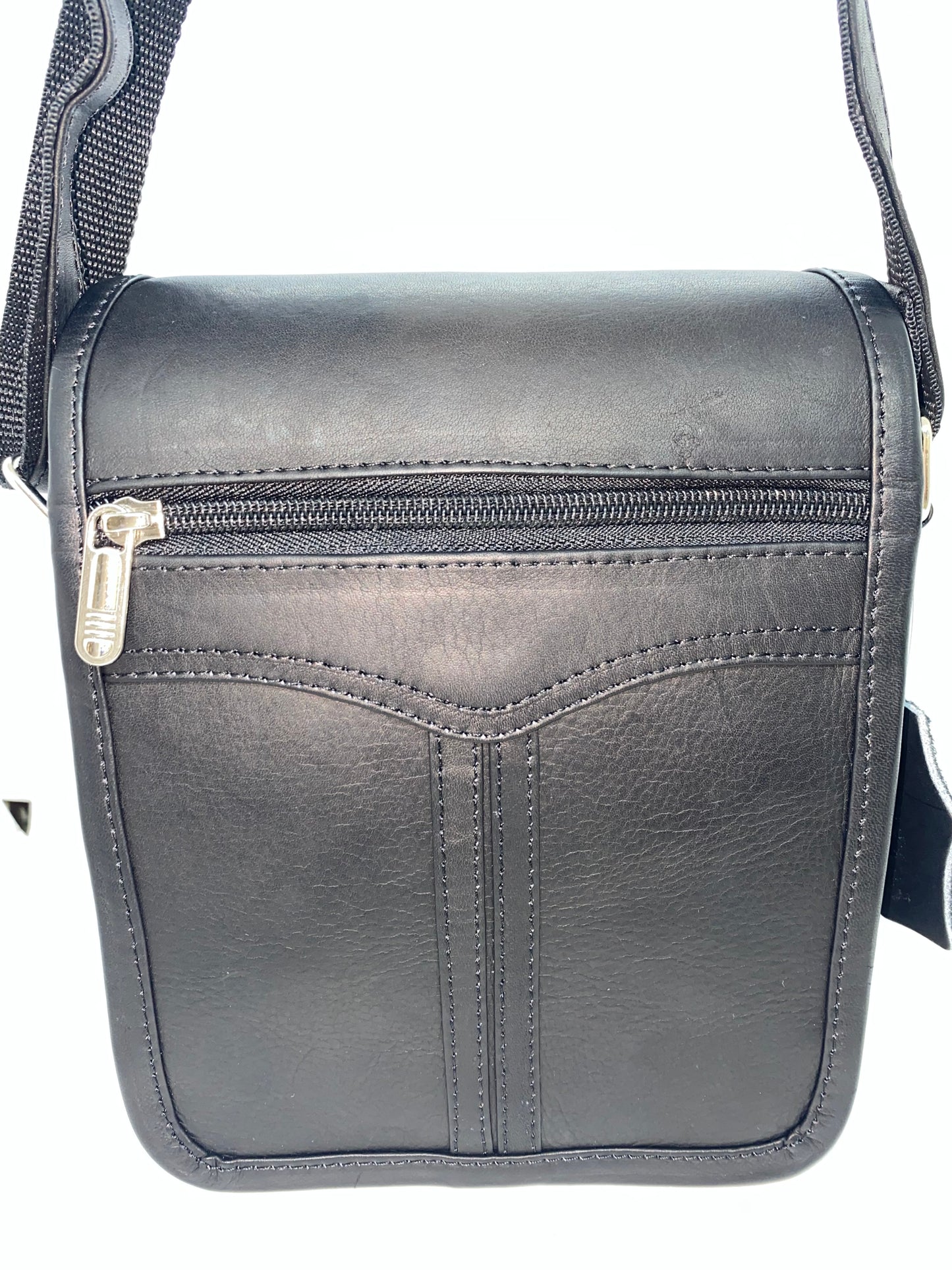 C310 - Carriel de cuero tula mediano marca Quality Leather