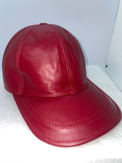 GG30 - Gorra de cuero Graso marca Quality Leather