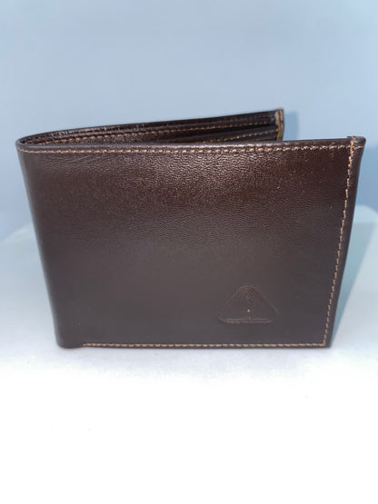 B323 - Billetera de cuero liso marca Angel