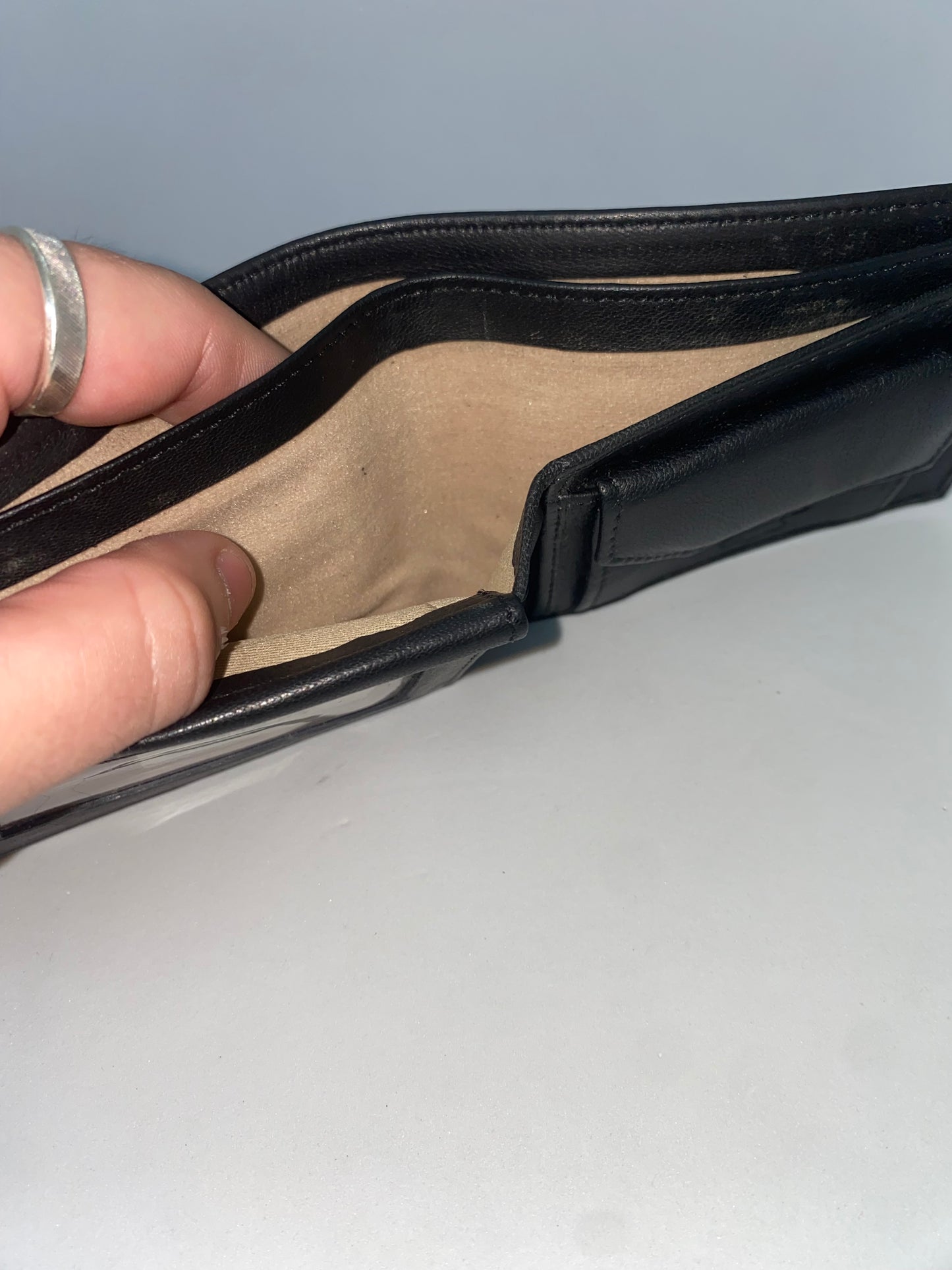 Billetera de cuero indio marca Forbro B25002