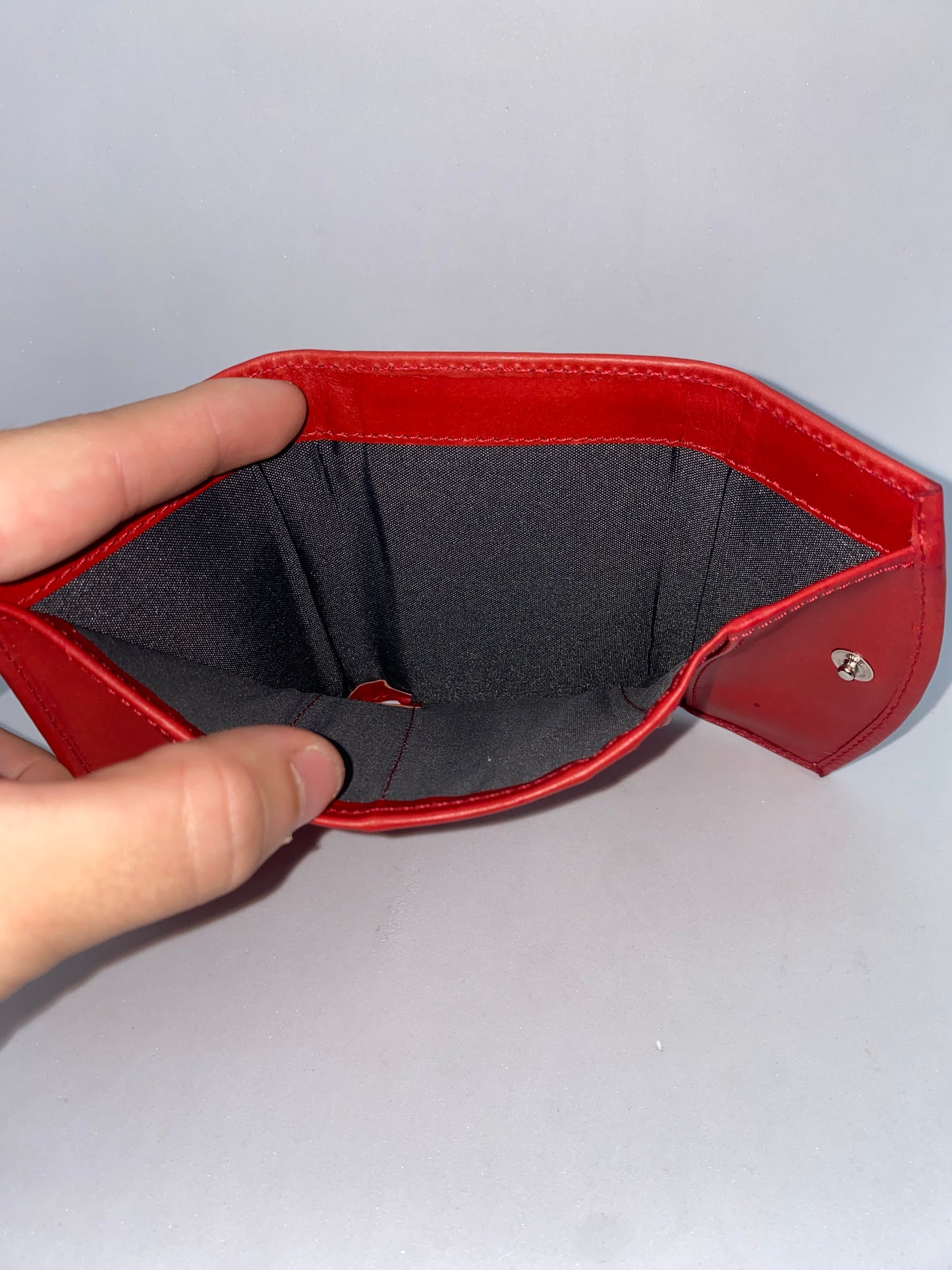 W510 - Wallet mini de cuero Graso marca Quality Leather
