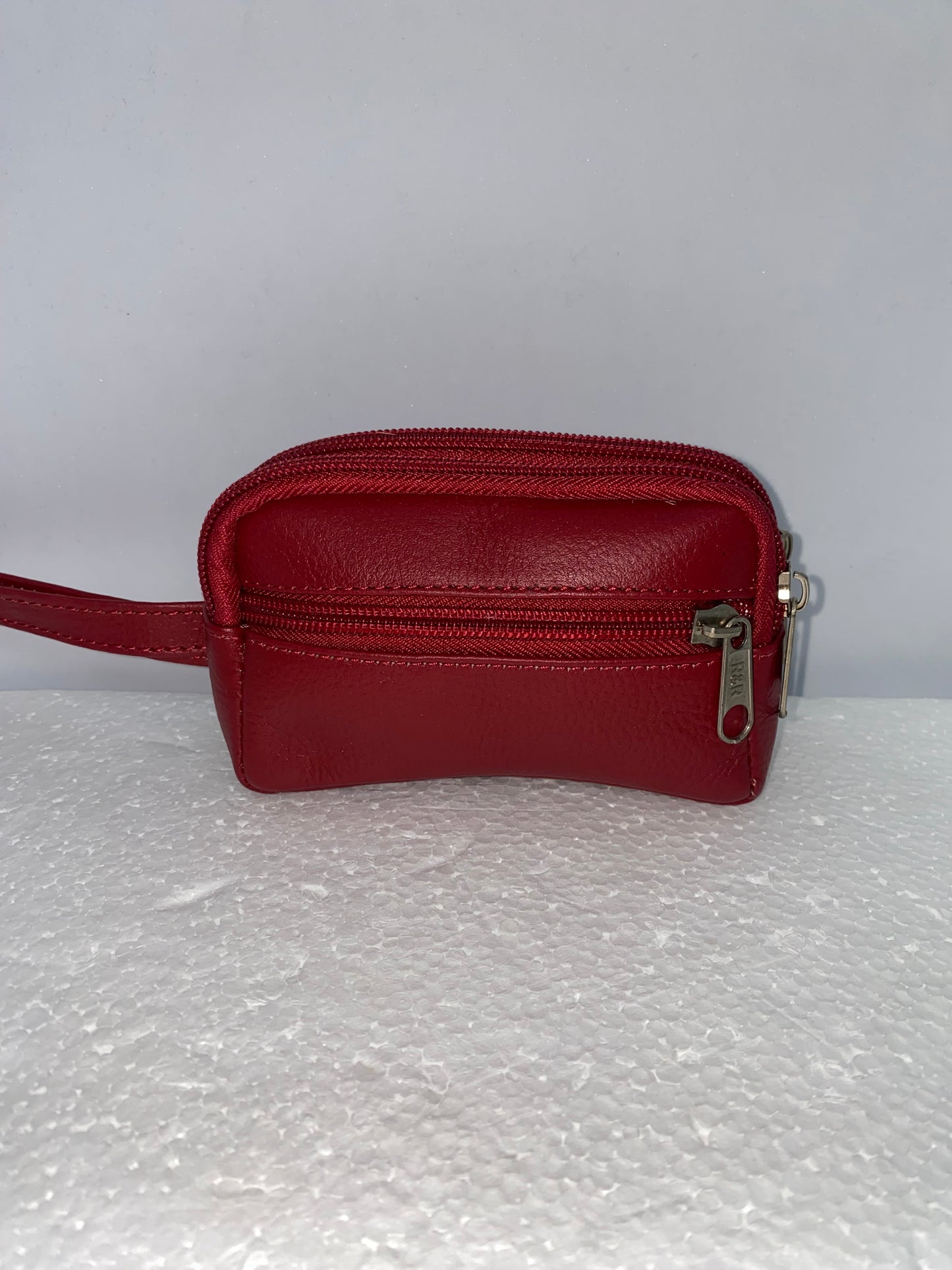 MD12 - Monedero para dama de cuero Graso con muñequera