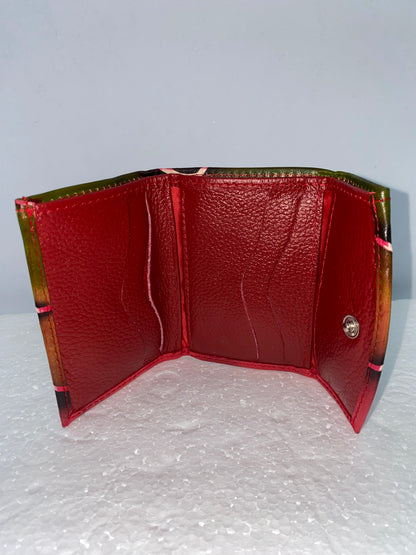 W3035 - Wallet mini de cuero Tala pintada