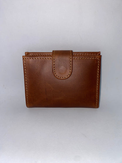 W505 - Wallet mini de cuero Graso marca Quality Leather