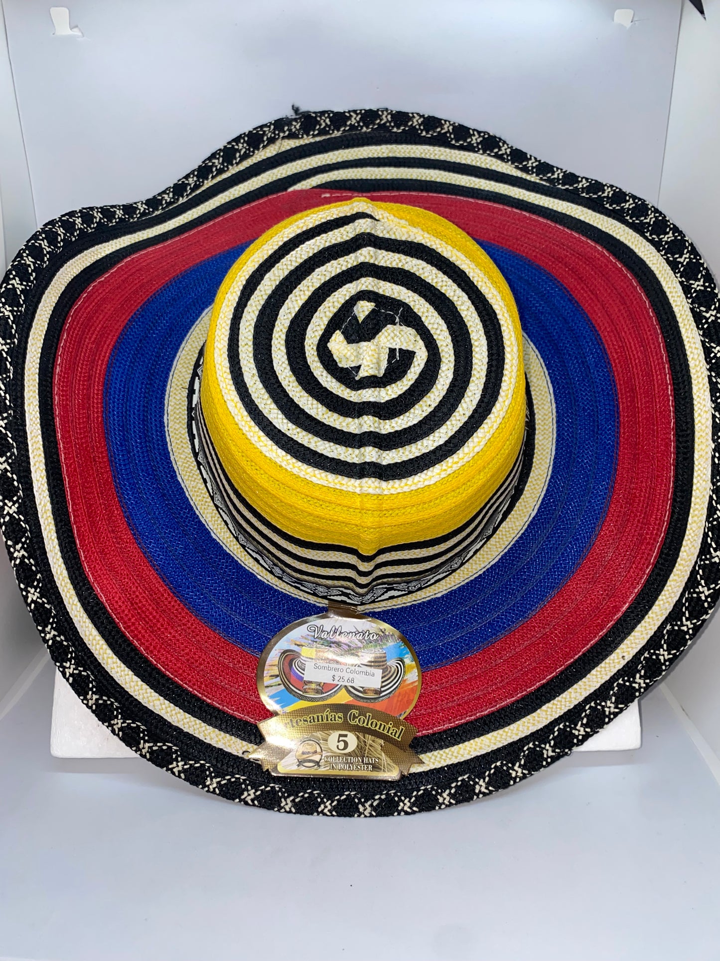 SC24 - Sombrero colombiano de poliester
