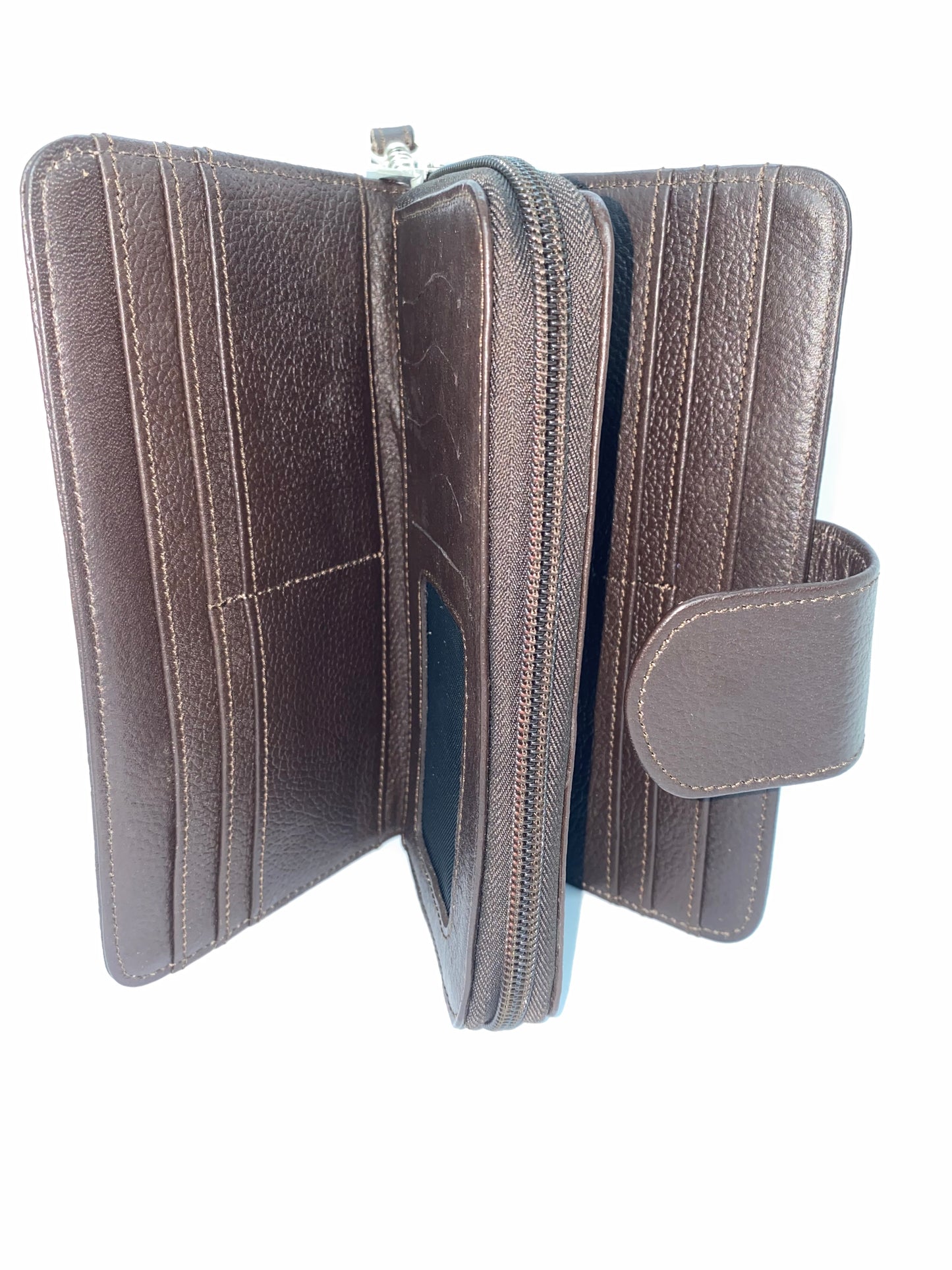 W303 - Wallet de cuero para dama marca Velez