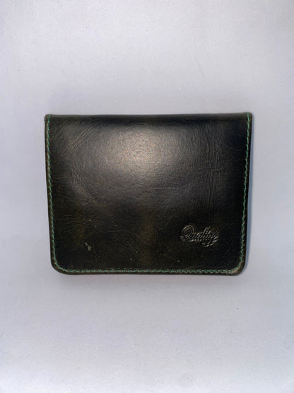BL - Billetera de cuero Graso en forma de L marca Quality Leather