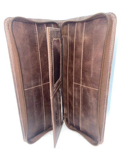 W6290 - Wallet de cuero unisex marca Riviera