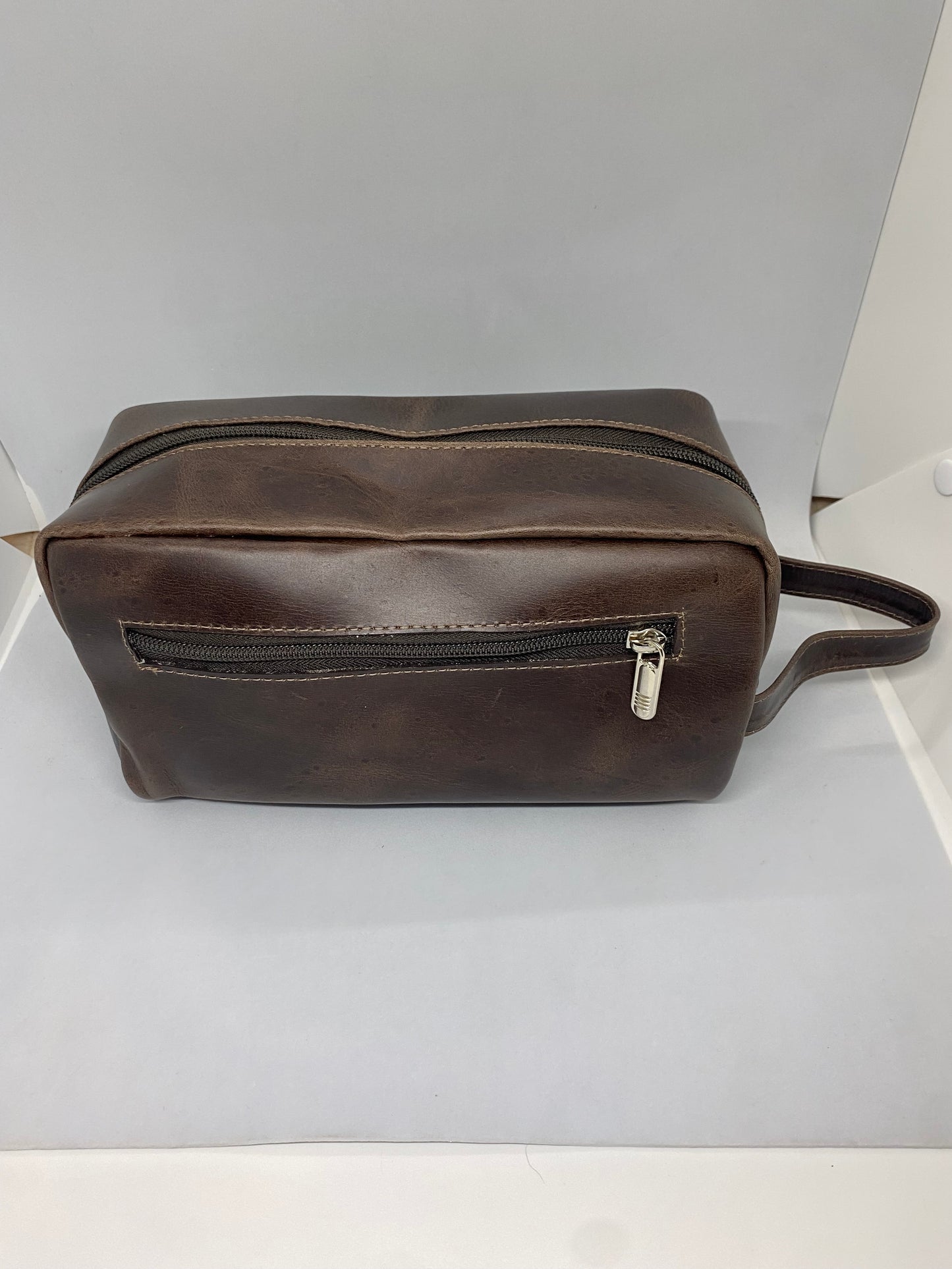 MNG35 - Mani cartera de cuero Graso para caballero marca Quality Leather