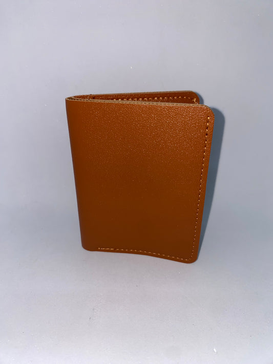 T087 - Tarjetero de cuerina para dama marca Quality Leather