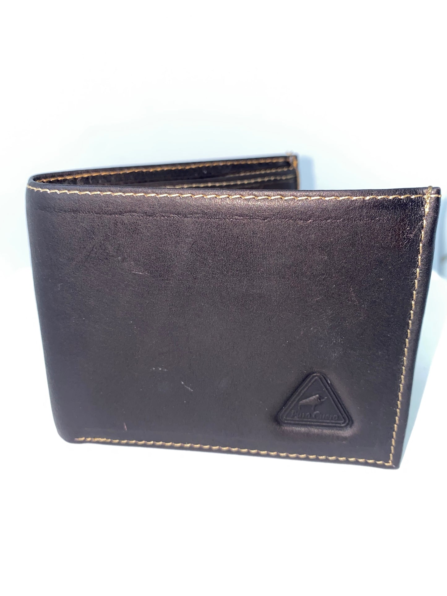 B062 - Billetera de cuero tula marca Puro Cuero