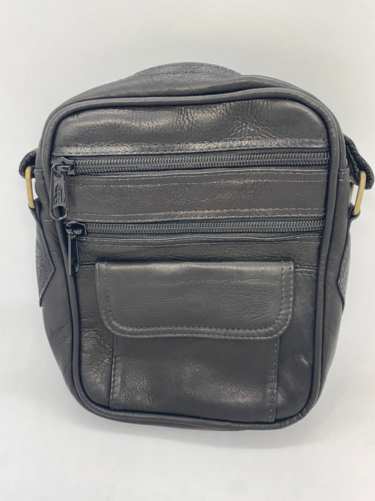 CMA30 - Carriel moto de cuero Tula marca Quality Leather de Alba