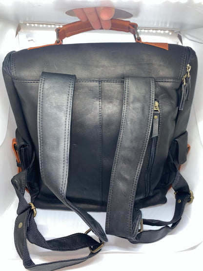 ME90 - Mochila de cuero Tula tipo scout marca Quality Leather